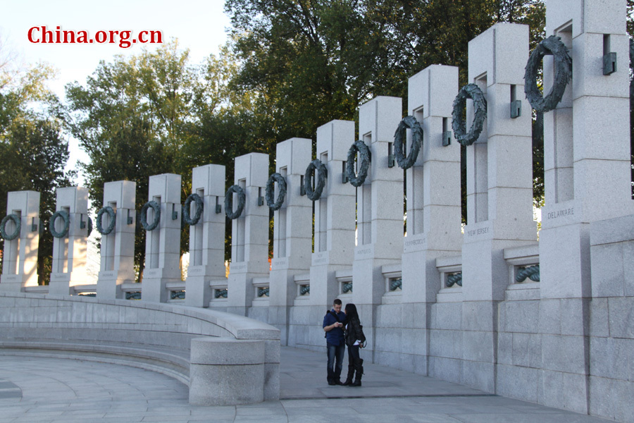 Photo shows a snapshot of Washington, D.C., the capital of the United States. [China.org.cn/by Li Xiaohua]