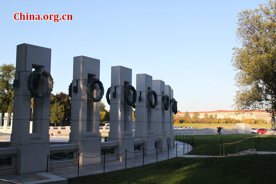 Photo shows a snapshot of Washington, D.C., the capital of the United States. [China.org.cn/by Li Xiaohua]