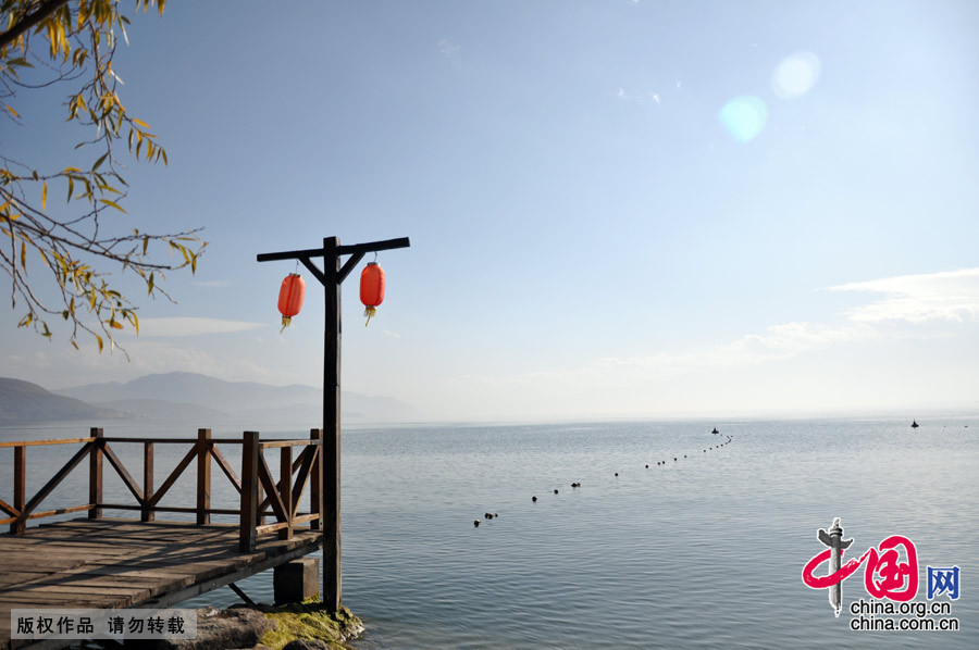 Nanzhao's Fengqing Island is one of three islands on Lake Erhai. It's located in Shuanglang of Eryuan County.