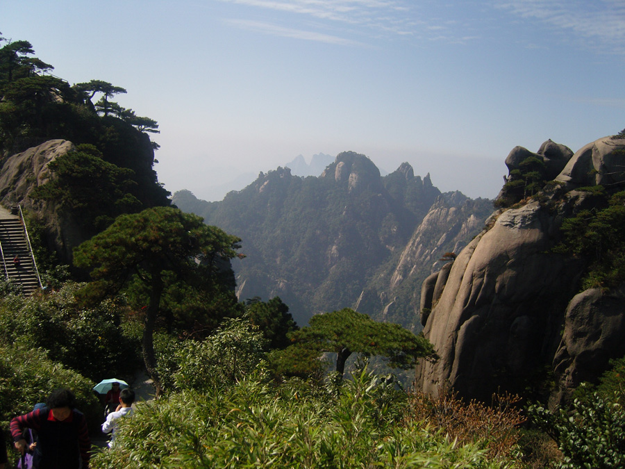 Located to the northeast of Shangrao City, Jiangxi Province, Mt. Sanqingshan was inscribed on UNESCO's World Heritage List. The granite landforms are the most valued component of Sanqingshan landscape.